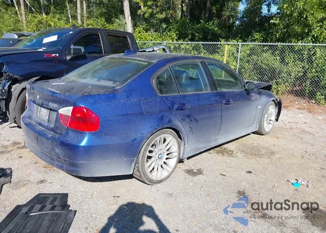 2007 BMW 328I из США, поврежденный, VIN WBAVA33547FV65464